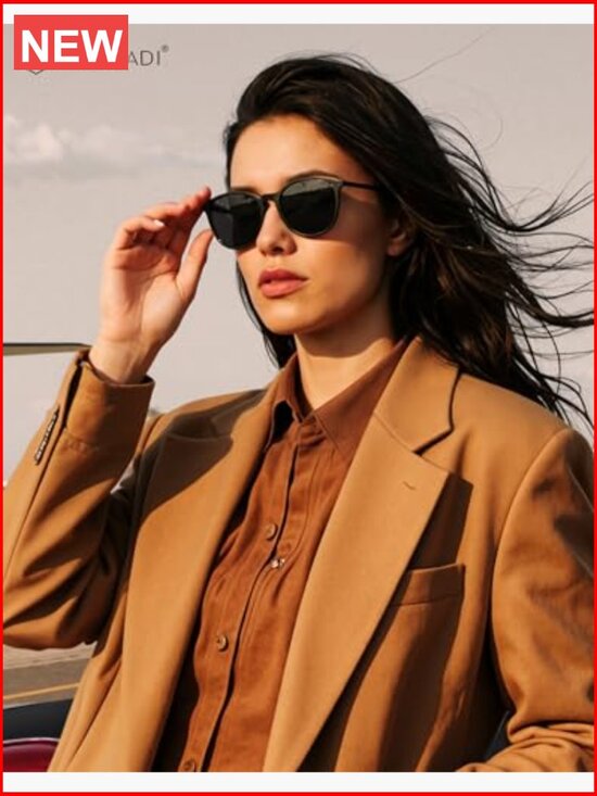 Polarized Retro Round Sunglasses UV400 Protection 3 Pack main image 5